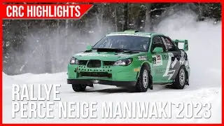 CRC Highlights: Rallye Perce Neige Maniwaki 2023