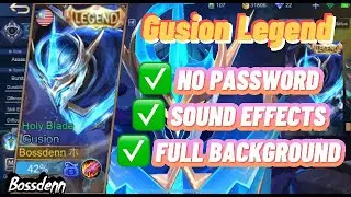 NEW!! Script Skin Gusion Legend (NO PASSWORD) IOS JAILBREAK