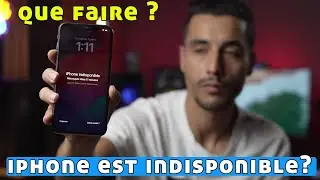 iPhone est indisponible, que faire ?-Sans Ordinateur
