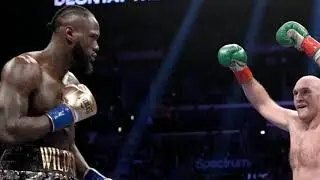 TYSON FURY BEATS WILDER  MAKES DEONTAY WILDER QUIT !!!