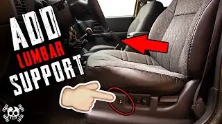 Add Electric Lumbar Support to your Jeep Cherokee XJ