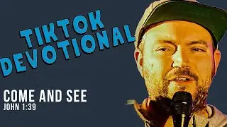 Come and see | John 1:39 | TikTok Devotional | Words of Jesus Christ