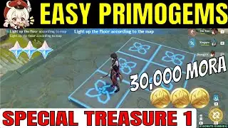 Special Treasure 1 - Clue LOCATION - Lost Riches Event Day 2 【Genshin Impact】