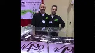 Working with 44/20 Shear company at the 2014 Premier Orlando Show