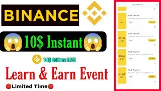 Binance Academy 10$ Instant Airdrop || How to Submit Quiz And Earn Rewards || Binance Learn & Earn