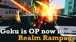 Why did they buff goku this much? (realm rampage) *gokus OP combo now*