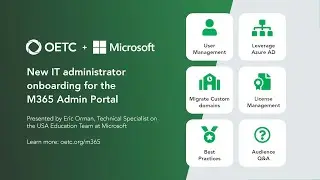 New IT administrator onboarding for M365 Admin Portal