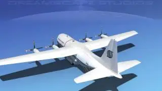 Dreamscape C-130 Hercules V19 Southern Air Transport 3D model from CGTrader.com