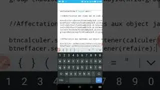 Programmation Java Android : Crée une mini calculette avec aide sur mobile Android