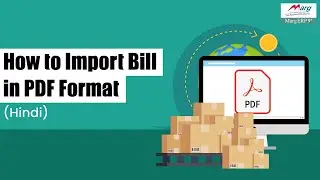 How to Import Purchase Bill in PDF File (Hindi)