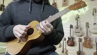 Kiwaya Eco Series Hawaiian Koa Concert Ukulele Sound Demo - KC-5G