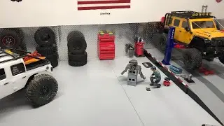 1:24 Scale Custom Garage #Shorts #Scx24