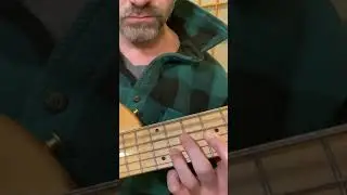 Teardrop intro on 6 string bass #shorts #bass #guitar #musiceducation
