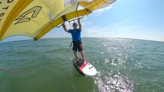 WINGFOIL A ISLA CANELA - ANDALOUSIE (ESPAGNE)