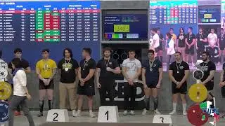 5° GARA  CLASSIC DI STACCO SUB JUNIOR, JUNIOR E MASTER -Uomini Junior -93, -105, -120, +120 kg.
