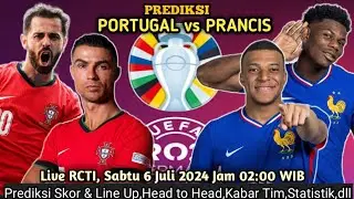 PREDIKSI : PORTUGAL vs PRANCIS (8 BESAR EURO 2024) 🔴 Ronaldo Akui Prancis Lebih di Unggulkan😱