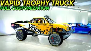 VAPID TROPHY TRUCK FULL CUSTOMIZATION | GTA 5 Online
