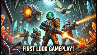 Deep Rock Galactic First look Gameplay | Mining Game | On Steam