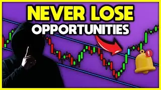 TradingView Indicator Alerts 🔔 (Fast Tutorial) | How to set Alerts on TradingView