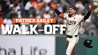 Patrick Bailey's Walk-Off Double | San Francisco Giants Highlights