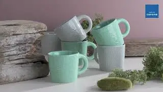 Mugs Motif y sus texturas que realzan la vitalidad de la naturaleza