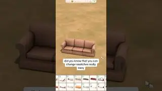 Easily change swatches in The Sims 4 