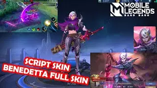 Script! Free Skin Benedetta Death Oath Collector Skin Mobile Legends