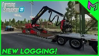 Setting up for LOGGING and more Field Prep! | Timelapse - Farming Simulator 22 Platinum Edition