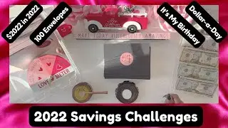 2022 Savings Challenges - Weeks 3 and 4 | The Road to Saving $10,000 and Beyond!