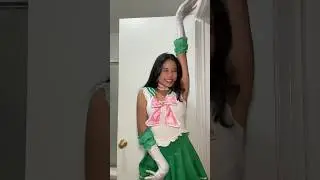 Halloween Transformation! #sailorjupiter #sailormoon  #halloween2023 #outfittransition #cosplay