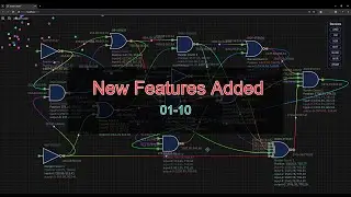 Digital Circuit Editor & Simulation (New Feature Added )