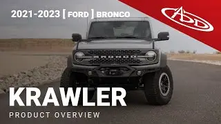 2021-2024 Ford Bronco Krawler Front and Rear Bumper