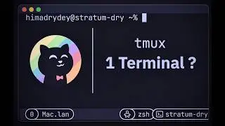My Entire Coding Team in ONE Terminal | TMUX
