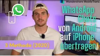 WhatsApp Chats von ANDROID auf IPHONE übertragen: 3 Methode (2020)