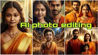 Ram sita AI generated images|Ram Mandir ayodhya photo editing|Ai photo editing 