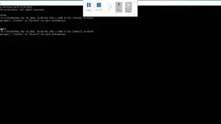 Entering Python Shell From Command Shell
