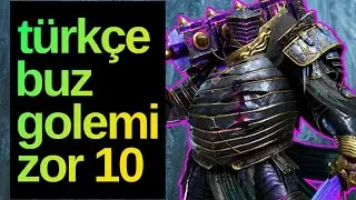 ICE Golem Hard Mode 10  Türkçe Rehberi Raid Shadow Legends