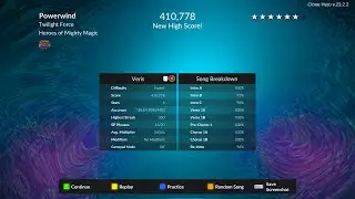 Powerwind Sightread run!