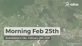 20180225 - 14 km i kyliga vindar till Långtjärn