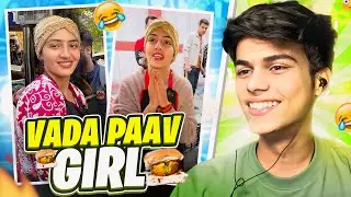 VIRAL VADA PAV DIDI OF DELHI 😱 FUNNY MEMES || adarshuc
