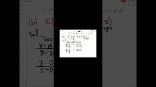 Two point form #maths #algebraconcepts