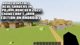 How To Install Real Shaders In PojavLauncher 2022! (Minecraft Java Edition On Android)