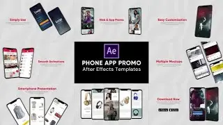 Best Mobile App Promo Video | After Effects Templates | Free Download 2021