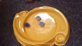 Beyblade,луйнор против спрайзена реквиема и адской саламандры