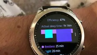 Naps and sleeping with the Samsung Gear S3 Classic