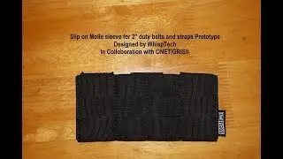Molle Panel for 2" belts designed by WhispTech in Collaboration with ONETIGRIS®
