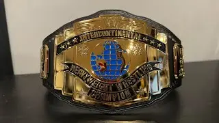 WWE Classic Intercontinental Championship Replica Belt Unboxing