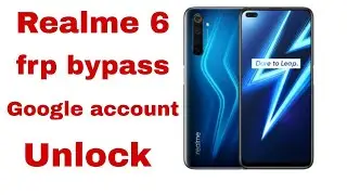 Realme 6 frp bypass Google account unlock