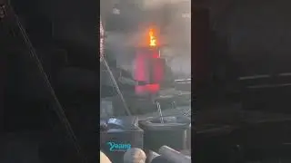 Forging process of forged cross