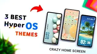 Most Awaited Hyper Os Themes 🔥 New Control Centre, Lockscreen & Homescreen | Best Xiaomi Theme
